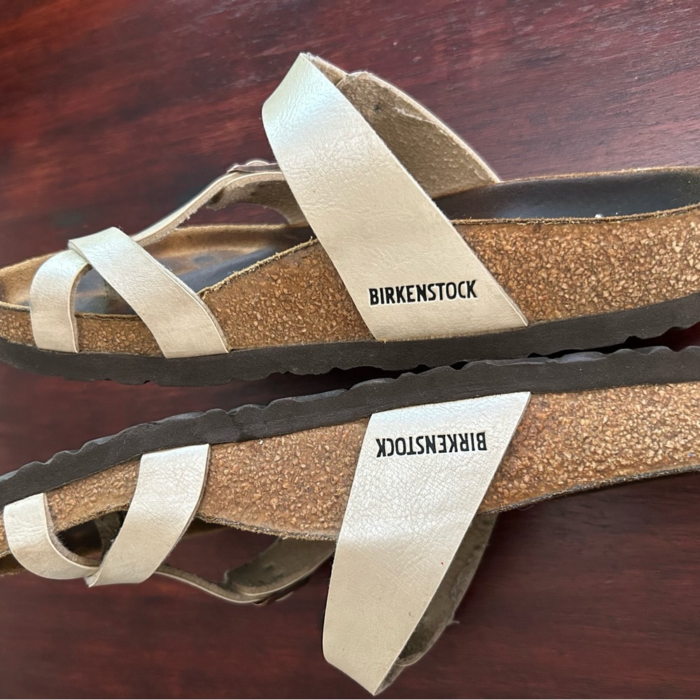 Birkenstock Tan Leather Sandals